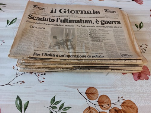 Lotto giornali epoca - lotto, d'epoca