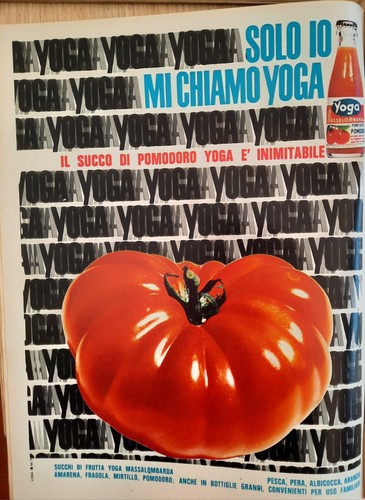 Pubblicità originale yoga - pubblicità,