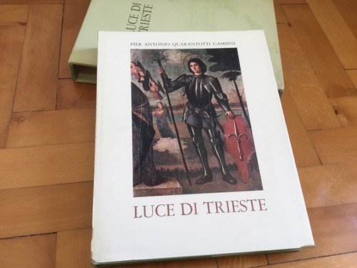 Luce trieste libro vintage - di,