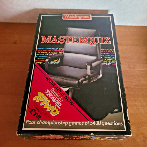 Masterquiz waddingtons raro - masterquiz, by