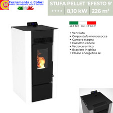 STUFA A PELLET 9Kw Ventilata