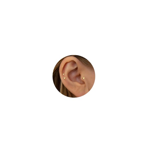 Orecchini perno piccolo - a,