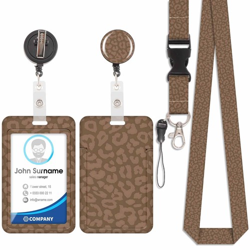 Porta badge con cordino - cordino, da