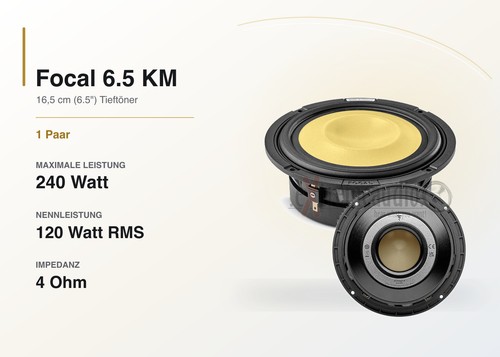 Focal woofer 16 5 - 6.5,
