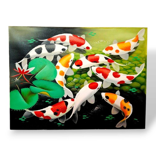 Quadro etnico dipinto - , carpe