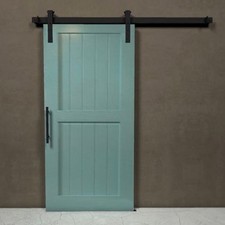 Outdoor sliding door kit wall