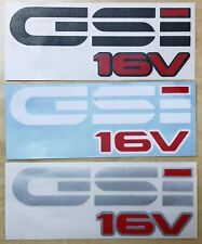 Opel Kadett GSI 16V • C20XE • scritta • emblema • adesivo • sticker • o3