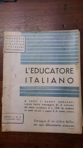 Rivista educatore italiano - rivista,