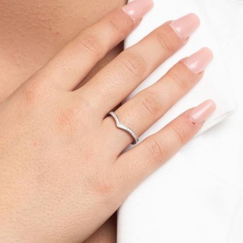 Anello veretta chevron - anello,
