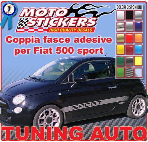 Fiat 500 fasce adesive - fiat,
