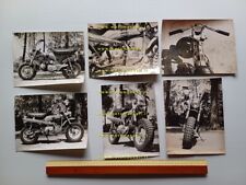 Honda 70 Trail lotto 6 foto originali da servizio fotografico rivista Moto Sport
