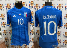Maglia Gara  Autografata Raspadori  Nazionale Italia No Napoli  Football Shirt
