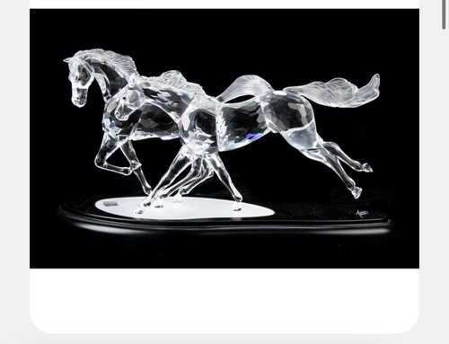 Swarovski 2001 wild horses - swarovski,