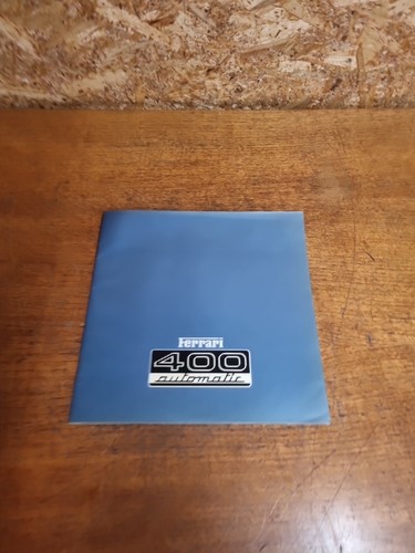 Opuscolo brochure vendita