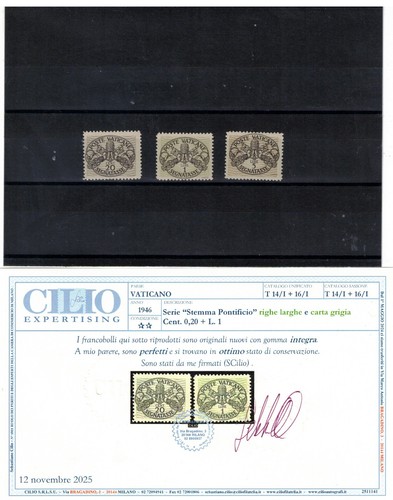 S58039 vaticano 1946 - vaticano,