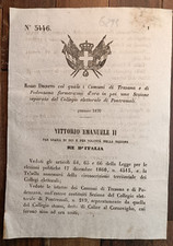 TRESANA & PODENZANA 1870 REGIO