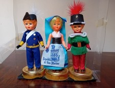 bambole in costume tradizionale anni 60 vintage anni 60