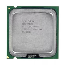 PC CPU LGA 775 INTEL PENTIUM 4 531 3.00GHZ SL8ZZ LGA775 PROCESSORE SOCKET COMPUT