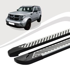 Pedane Adatte Per Dodge Nitro Dal 09-2006 Al 12/2012 LINE Argento