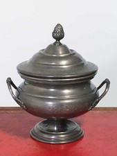 Zuppiera in peltro 95%