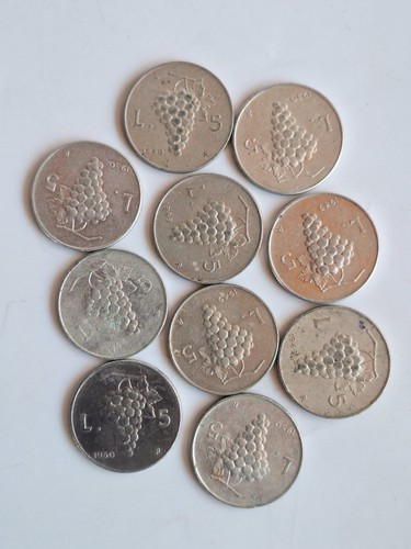 Monete regno italia lotto - monete,