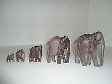 SET ELEFANTI IN LEGNO ETNICI 5