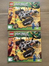 ✨LEGO NINJAGO ULTRA SONIC RAIDER 9449 MANUALE ISTRUZIONI SOLO LIBRO 1 & 2✨