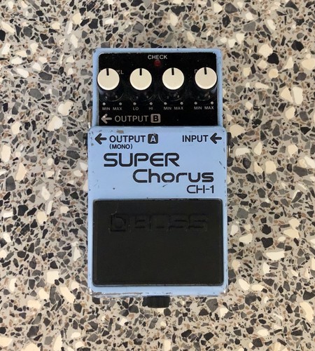Boss super chorus pedale - super,