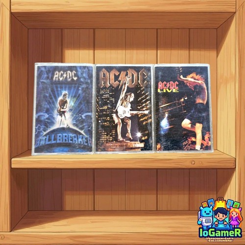 Lotto musicassette acdc - musicassette,