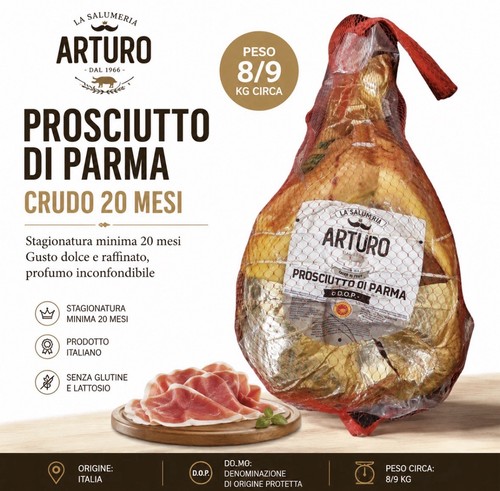 Prosciutto crudo disossato
