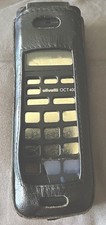 Fodero Cellulare Olivetti OCT 300/400 In Pelle-vintage-anni 80/90-nero.