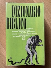 DIZIONARIO BIBLICO Giovanni Miegge Bruno Corsani Alberto Soggin Giorgio Tourn
