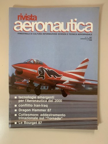 Rivista aeronautica 1987 - 5,