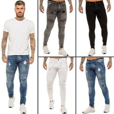 Enzo Uomo Biker Jeans Slim