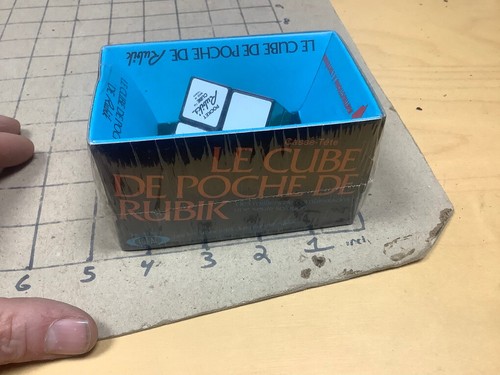 Rubik pocket cube 1981 - rubik’s,