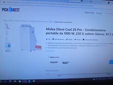 Climatizzatore usato 3/4 volte come nuovo.