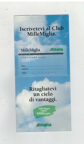 Pubblicita alitalia iscrizione - pubblicita,