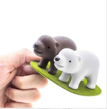 Set spargi sale e pepe orsetti con base Qualy Brother Bear Salt & Pepper Shaker