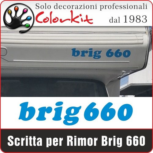 Adesivo brig 660 per camper - per,
