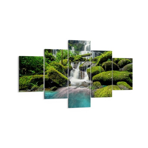 Quadro tela 125x70cm parco - su,