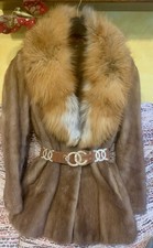 pelliccia visone Vintage color