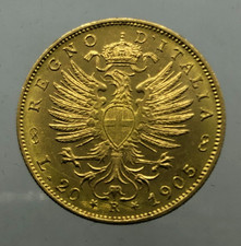 RARO 20 LIRE Aquila Sabauda