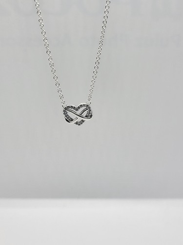 Pandora collana cuori argento - pandora,