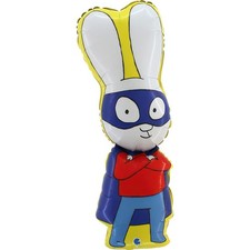 Palloncino Pallone Simone coniglio Elio ariamisura: 30 cm x 86 cm