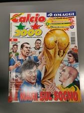 Rivista Calcio 2000 N.4 Gennaio 98 Con Figurine Calendario Poster Programma Raro