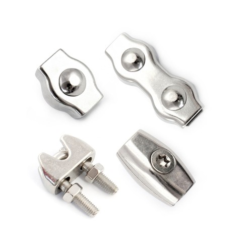 2mm 12mm morsetti corda - 12mm,