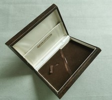Jaeger-LeCoultre very rare vintage watch box brown leather for any model good T3