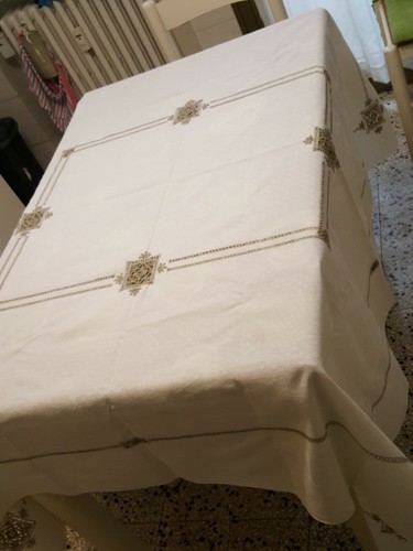 Tovaglia cotone ricamo - , 6
