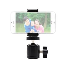 Adattatore treppiede testa a sfera cellulare per treppiede fotocamera smartphone iPhone 1/4" treppiede