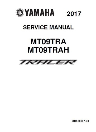 Yamaha tracer 900 - 900, service